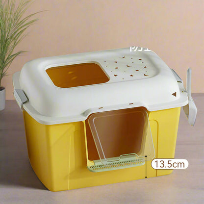 XXL Katzentoilette – Geschlossen, Tür, Oberlicht v. FurLaati