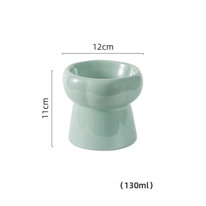 Erhöhter Keramik-Napf für gesunde Katzen