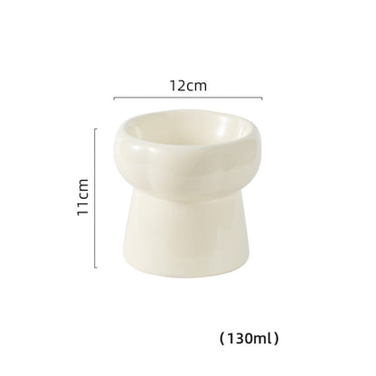 Erhöhter Keramik-Napf für gesunde Katzen