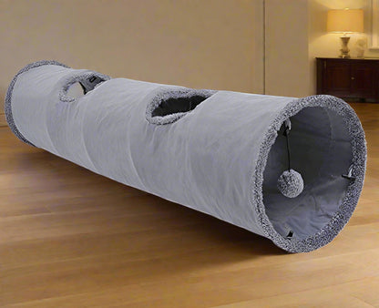 Langer Katzen-Spieltunnel