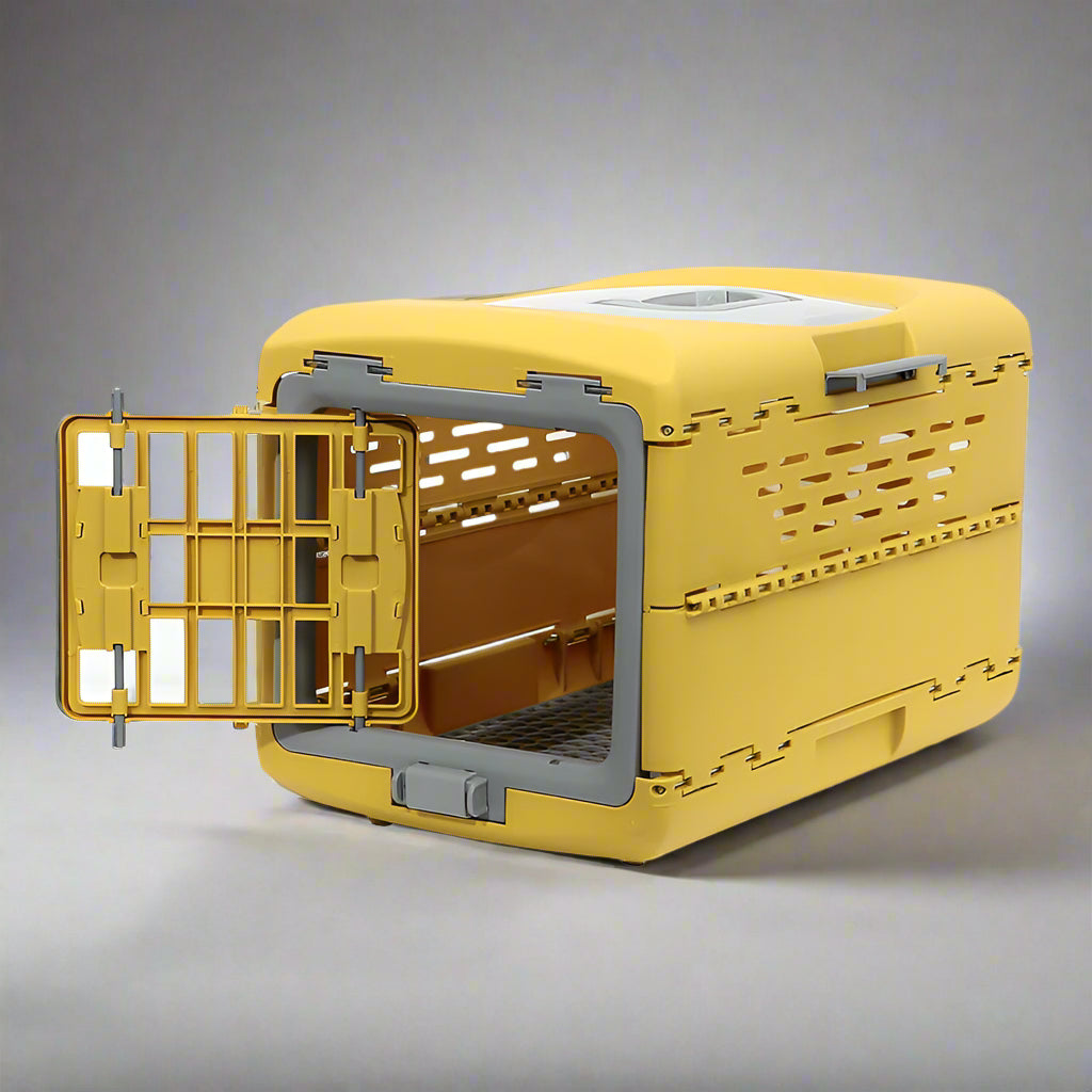 Tragbare, faltbare und atmungsaktive Haustier-Transportbox Von FurLaati