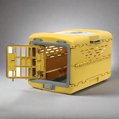 Tragbare, faltbare und atmungsaktive Haustier-Transportbox Von FurLaati