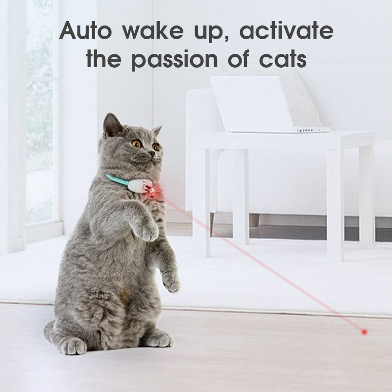 Laser-Spielhalsband für Katzen | USB-aufladbarer Spaß Von FurLaati