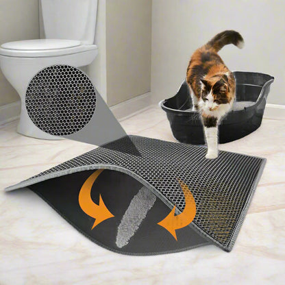 Luxus Katzenstreu-Matte "Saubere Pfoten" von FurLaati (50% RABATT)