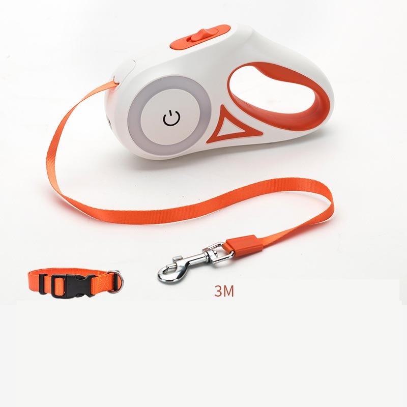 Farbwechsel-Hundeleine mit LED-Licht Von FurLaati