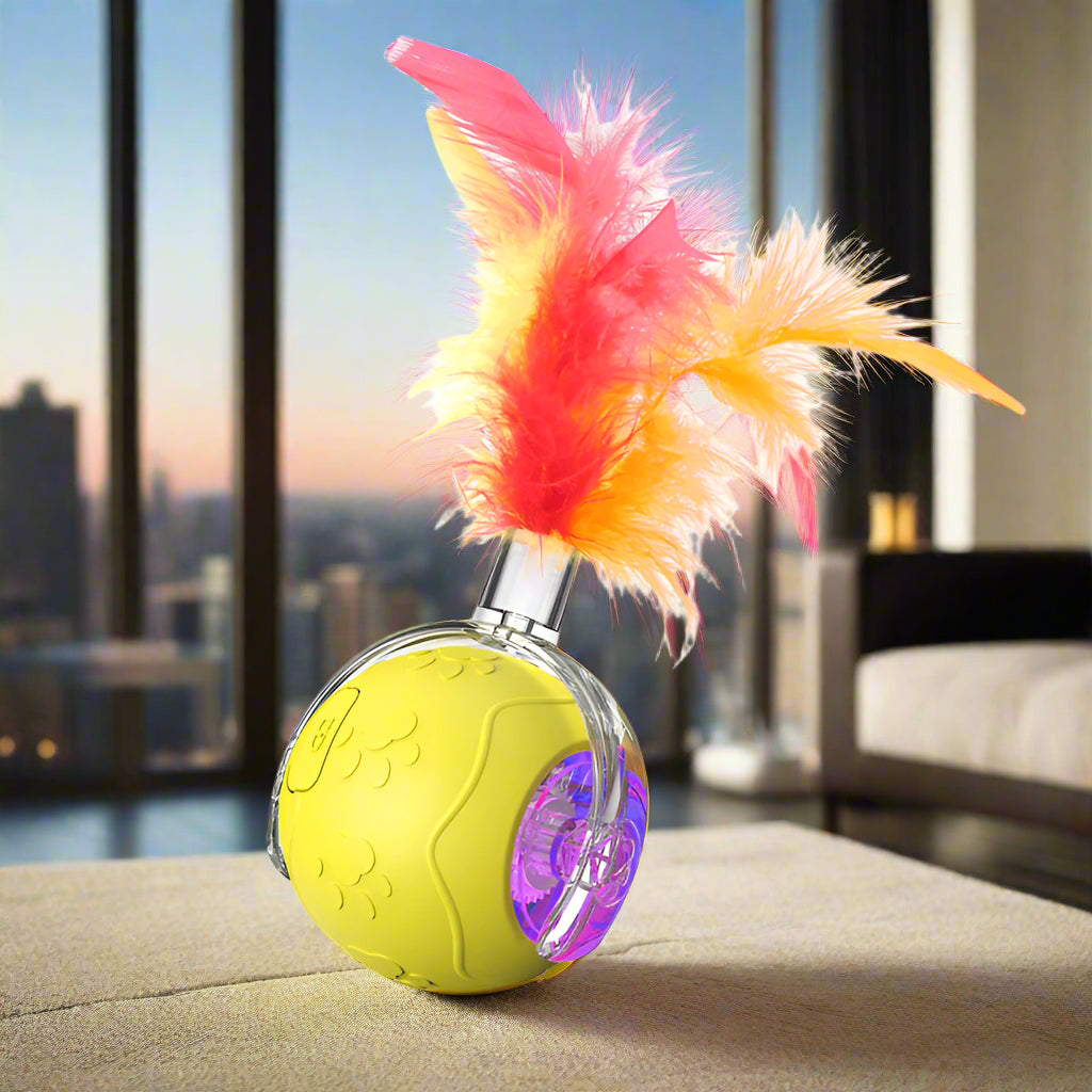 Automatischer interaktiver Spielball für Haustiere Von FurLaati