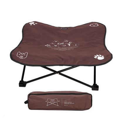 Robustes, Faltbares Hunde-Reisebett (Outdoor & Abnehmbar)
