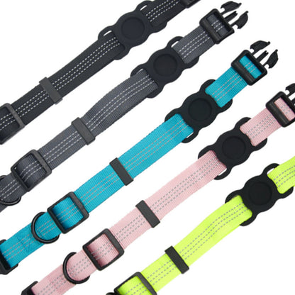 Schutz-Halsband mit GPS-Tracker-Halterung | Für Hunde & Katzen