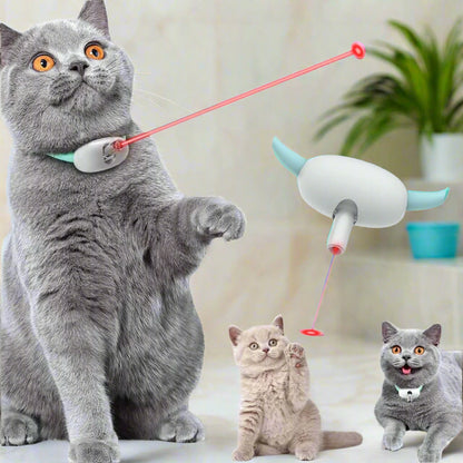 Laser-Spielhalsband für Katzen | USB-aufladbarer Spaß Von FurLaati