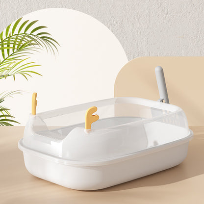 Stylisches Katzentoilette-Set