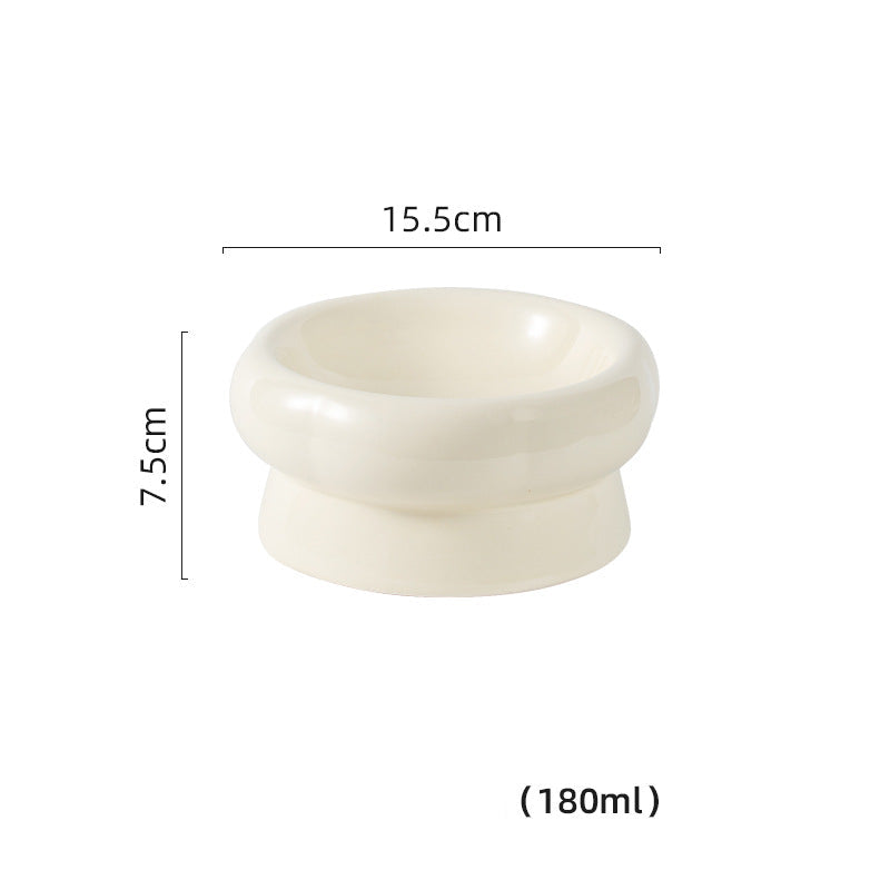 Erhöhter Keramik-Napf für gesunde Katzen