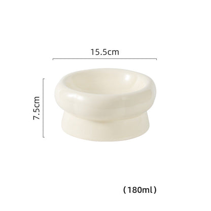 Erhöhter Keramik-Napf für gesunde Katzen