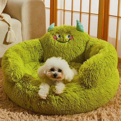 Haustierbett Monster-Kuschelbett Von FurLaati
