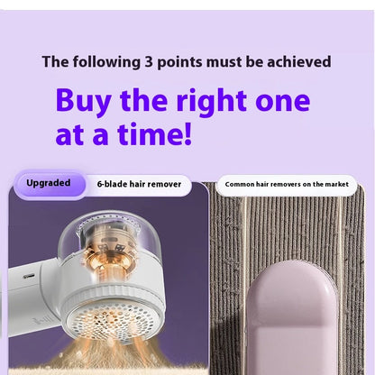 Elektrischer Fusselrasierer für Kleidung | Tragbarer Stoffentferner mit Bürste Von FurLaati