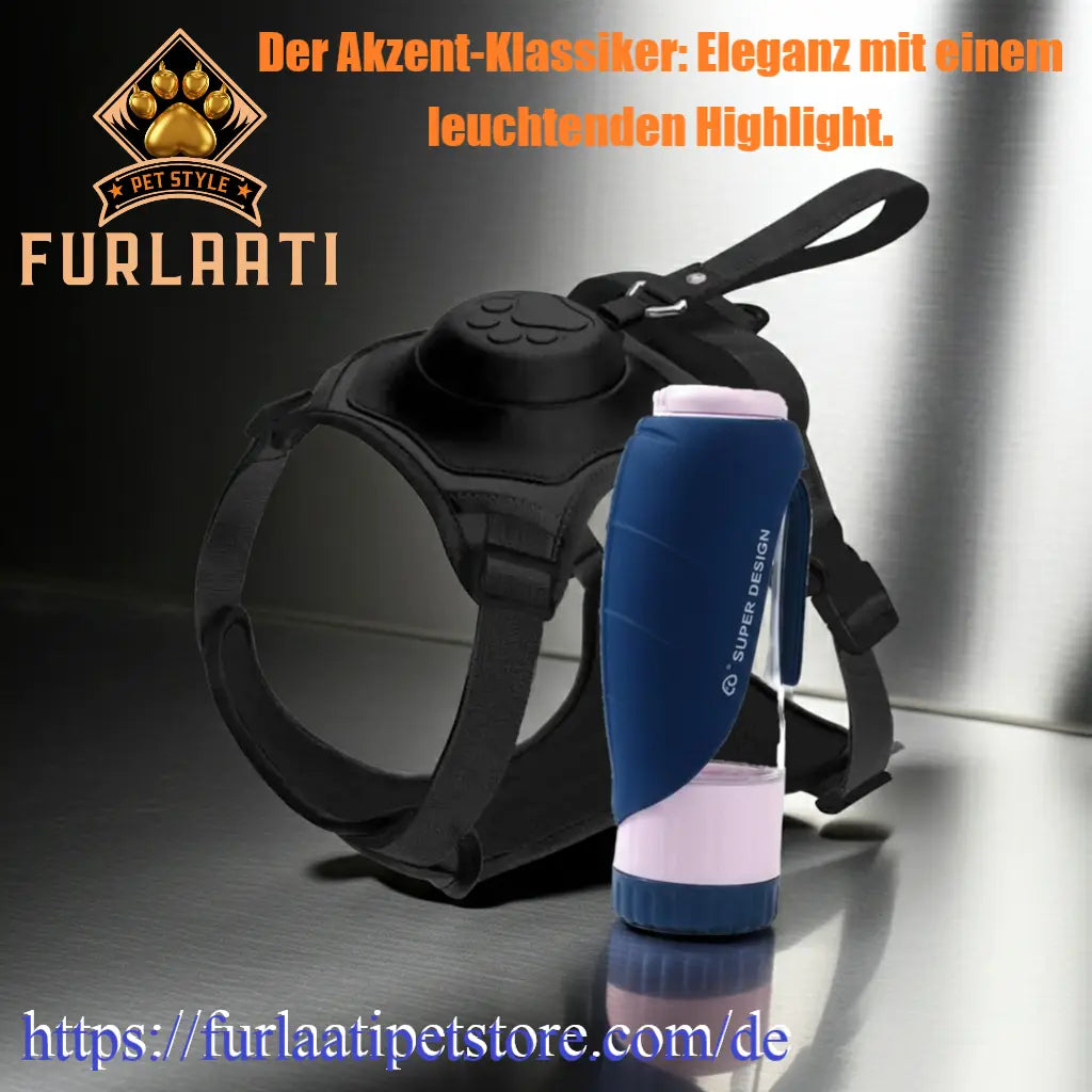 Sicher Reisen Set: 2-in-1 Trinkflasche