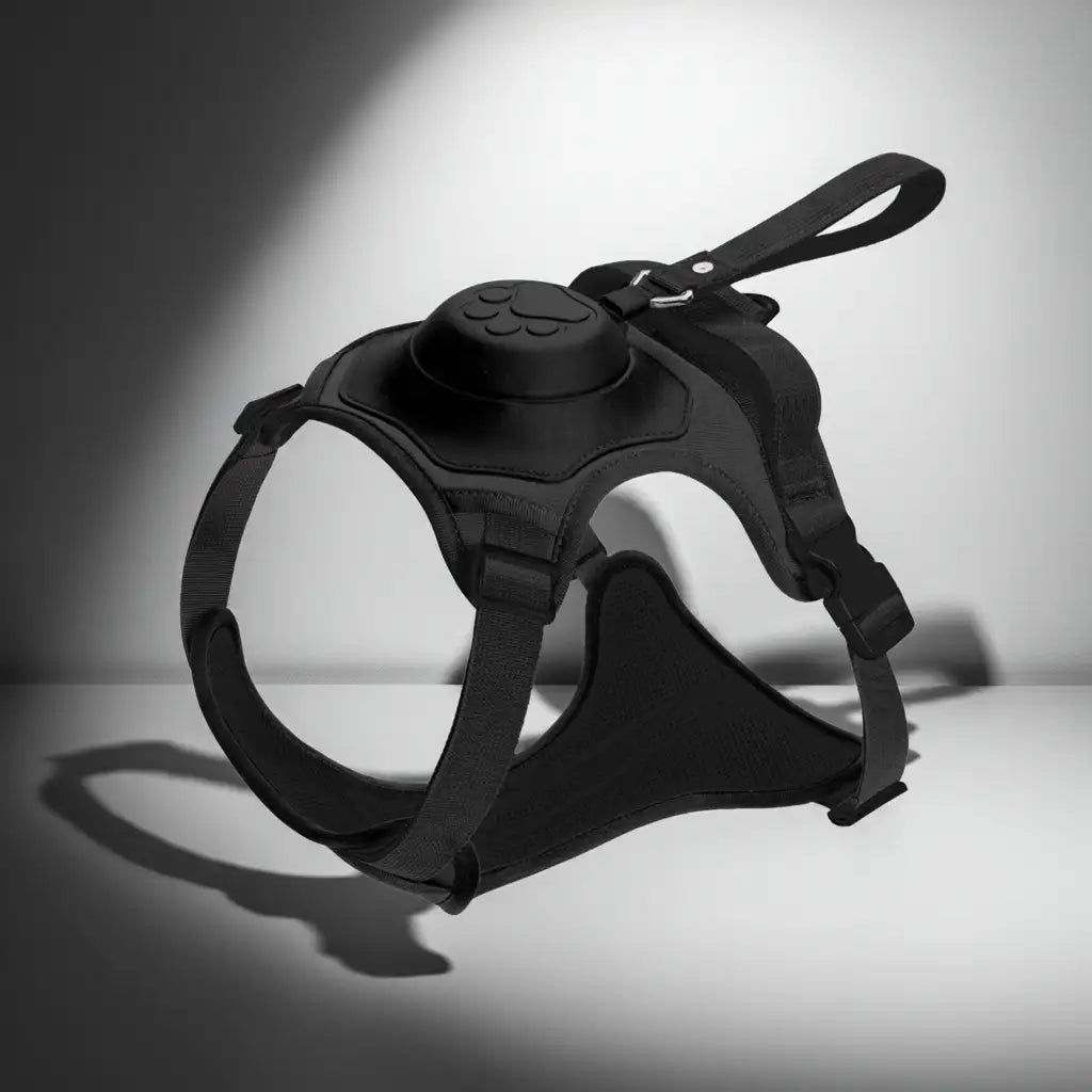 Geschirr & Rollleine "Hands Free" (Hebegriff) Vibe Geeks Ultimate 3 in 1, Von FurLaati !