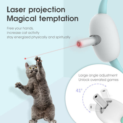 Laser-Spielhalsband für Katzen | USB-aufladbarer Spaß Von FurLaati