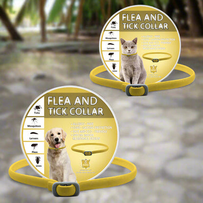 Schutz-Halsband gegen Flöhe, Zecken und andere Insekten für Hund & Katze von FurLaati