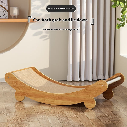 Kuscheliger Sisal-Lounge-Sessel und Kratzbaum. Von FurLaati!