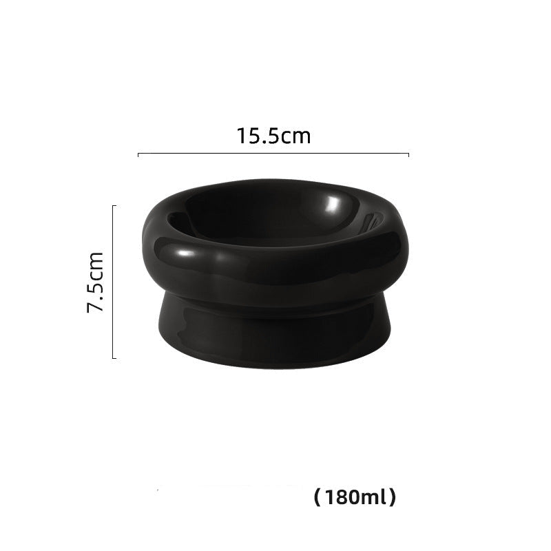 Erhöhter Keramik-Napf für gesunde Katzen