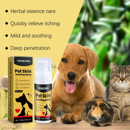 Premium Hautspray für Tiere – Soforthilfe bei Juckreiz, Pilzen & Milben