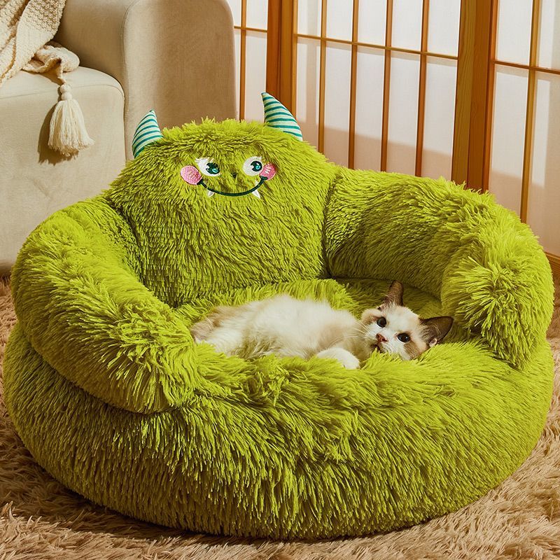 Haustierbett Monster-Kuschelbett Von FurLaati