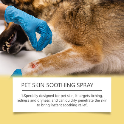 Premium Hautspray für Tiere – Soforthilfe bei Juckreiz, Pilzen & Milben