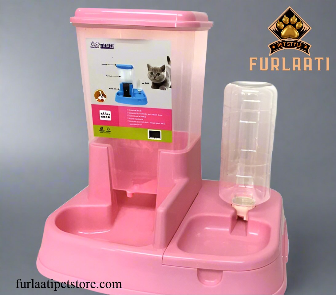Großer Schwerkraft Futter- und Wasserspender (3kg)