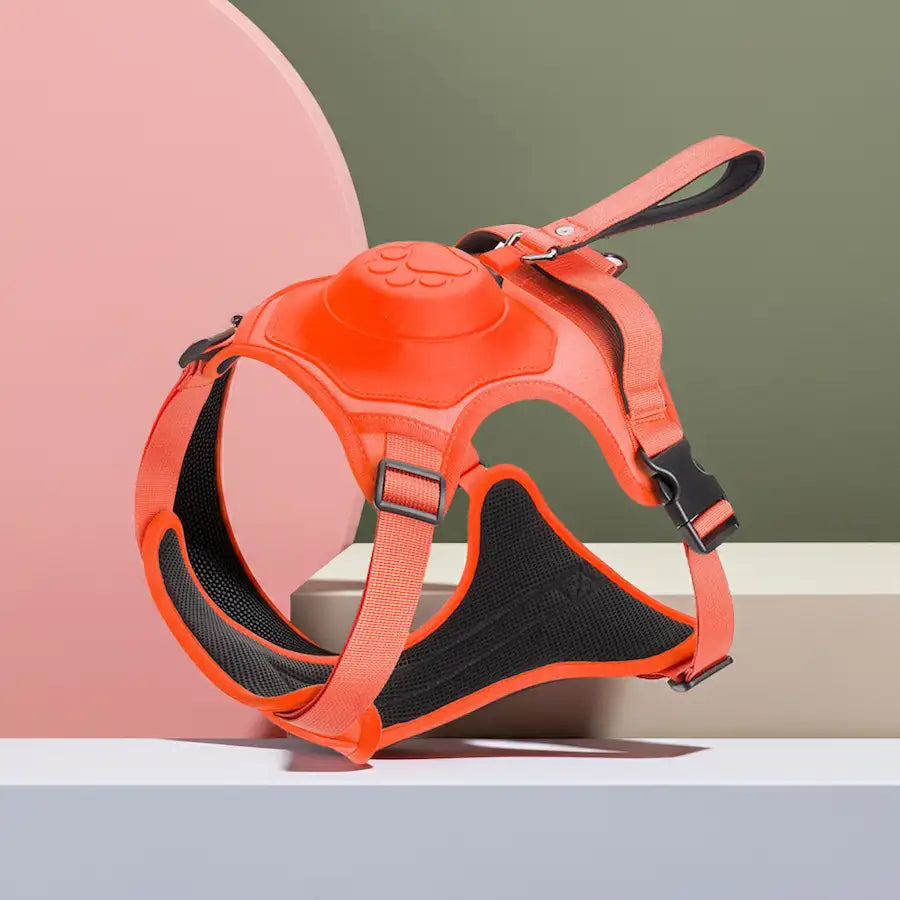 Geschirr & Rollleine "Hands Free" (Hebegriff) Vibe Geeks Ultimate 3 in 1, Von FurLaati !