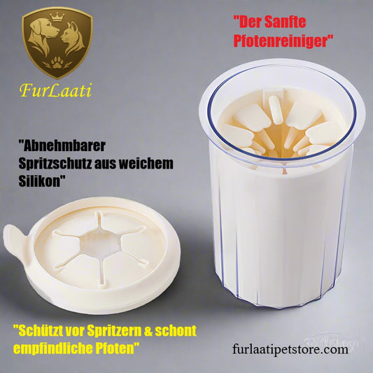Sanfte Pfotenreinigungsschale