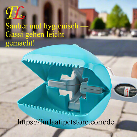 Hundekot-Sammelzange mit integriertem Beutelspender, Langer Griff Von FurLaati