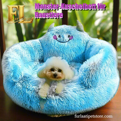 Haustierbett Monster-Kuschelbett Von FurLaati