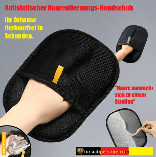 Elektrostatischer Tierhaarentfernungs-Handschuh