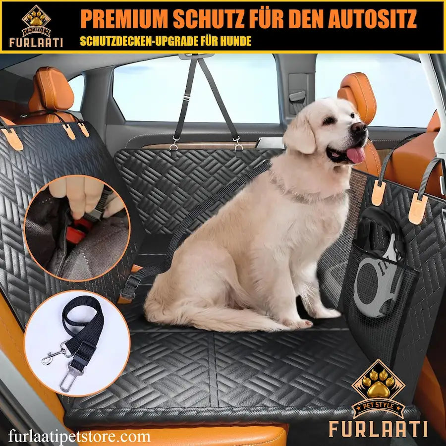 Harte Auto-Sitzerweiterung Pro-Max für Hunde – Komfortable Rückbank-Liegefläche Von FurLaati