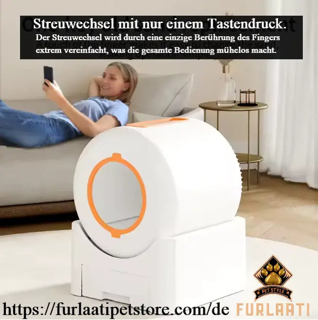 Katzentoilette, Selbstreinigend, Intelligent mit App-Steuerung Detailansicht (Bild 2) des Produkts